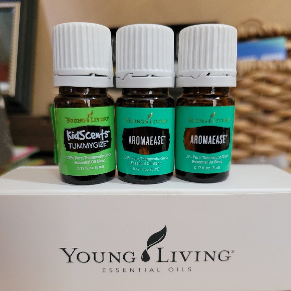 Young Living set - Kidscents Tummygize & 2 Aromaease Essential oils - digestion